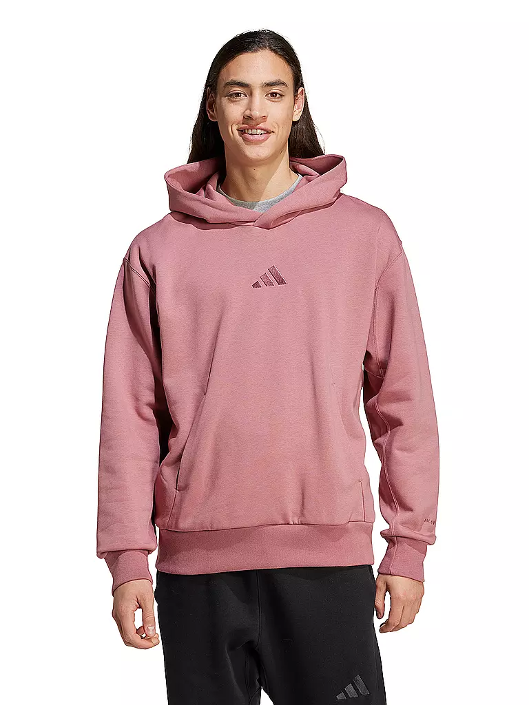 Adidas hoodie dunkelrot online